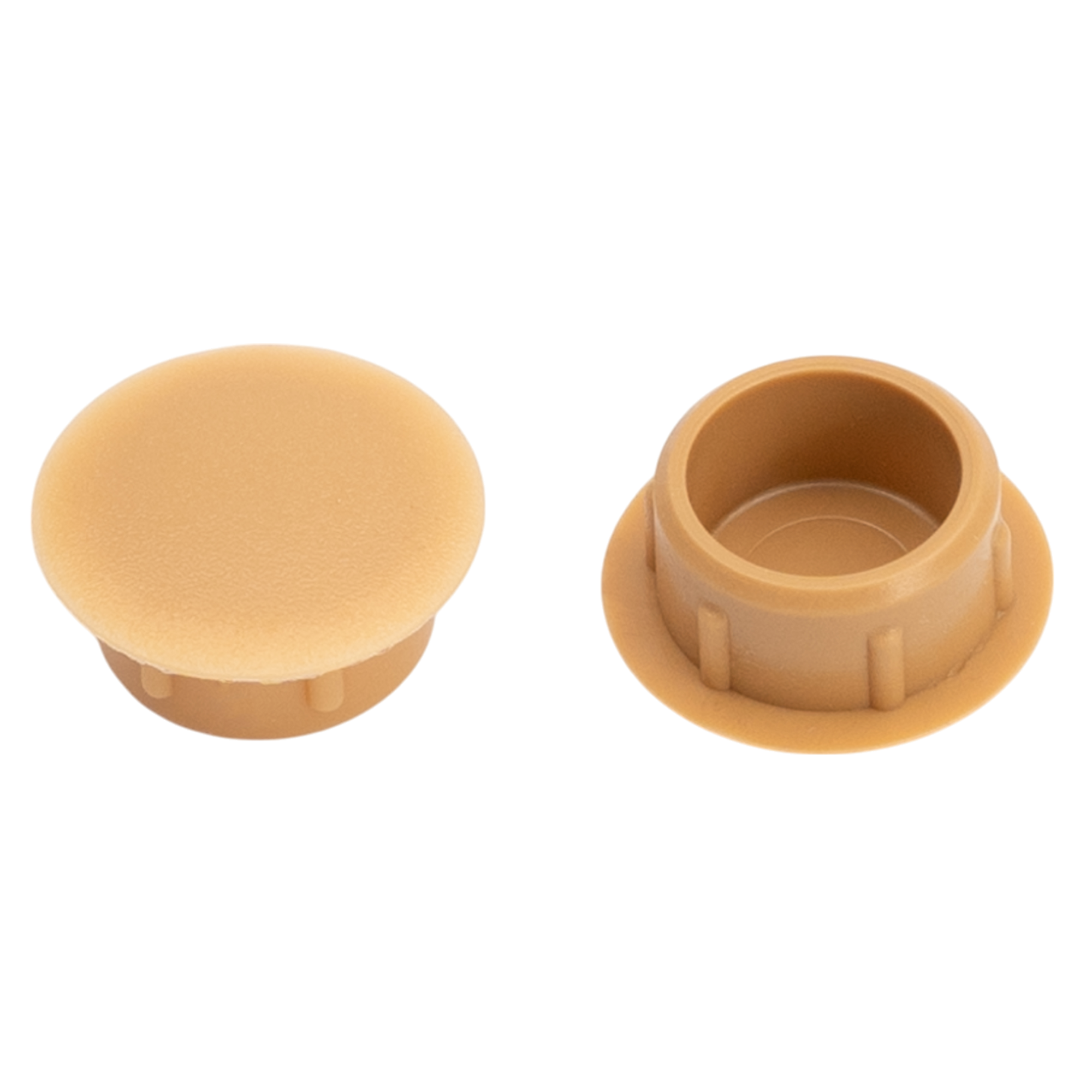 Заглушка декоративная ø12 мм цвет бежевый 30 шт.