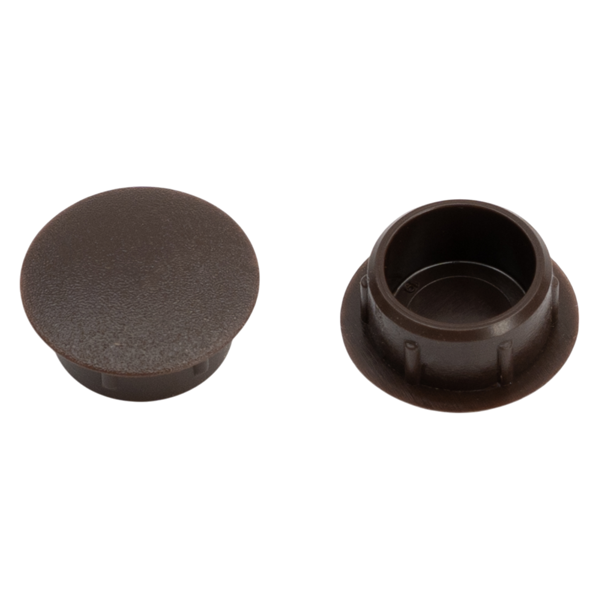 Заглушка декоративная ø14 мм цвет коричневый 20 шт.