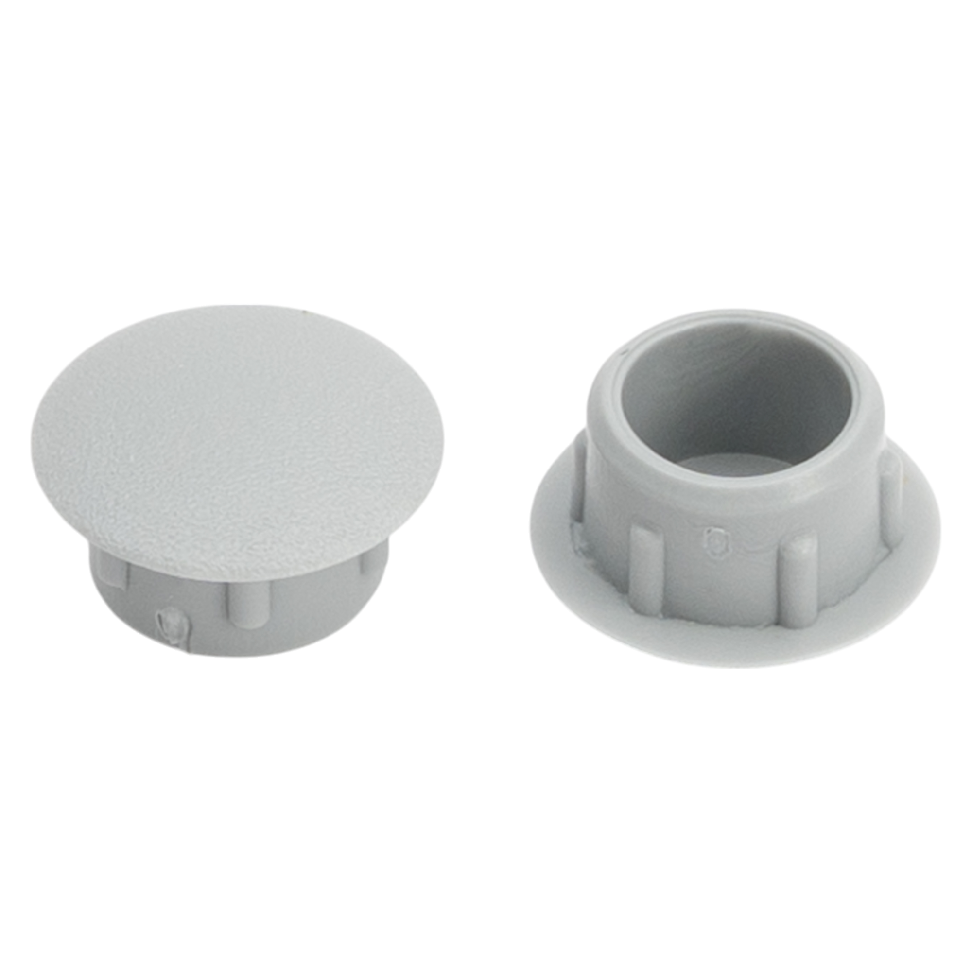 Заглушка декоративная ø10 мм цвет серый матовый 30 шт.