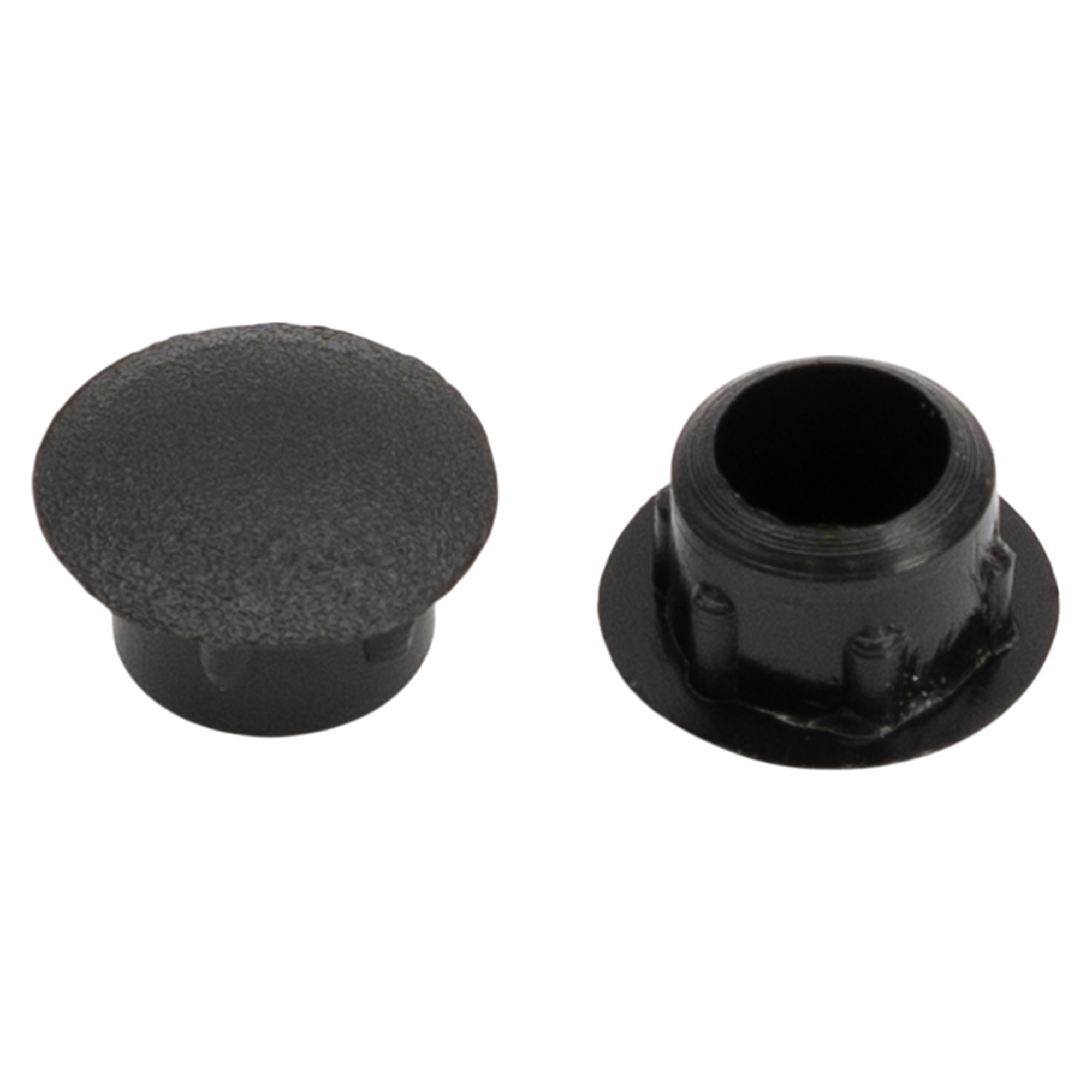 Заглушка декоративная ø8 мм цвет черный матовый 40 шт.