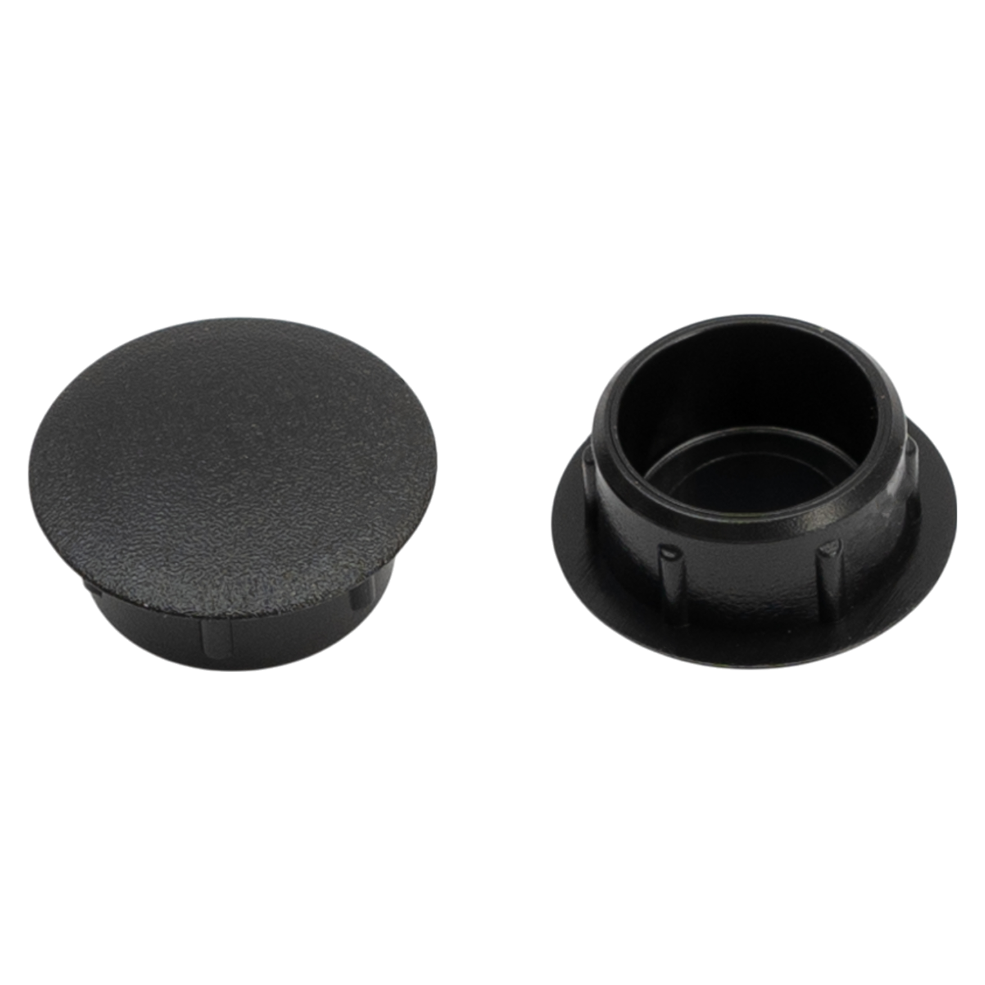 Заглушка декоративная ø14 мм цвет черный матовый 20 шт.