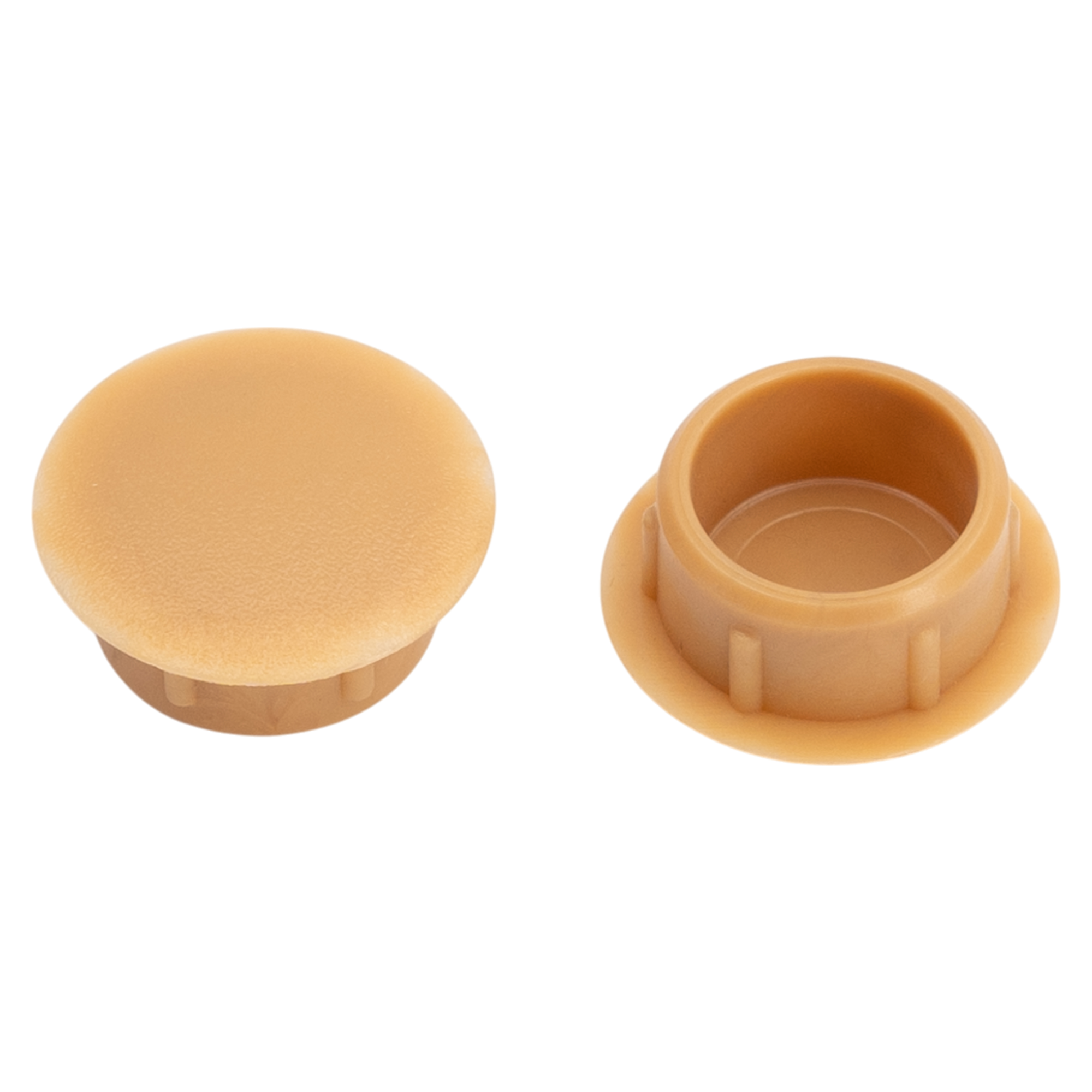 Заглушка декоративная ø14 мм цвет бежевый 20 шт.