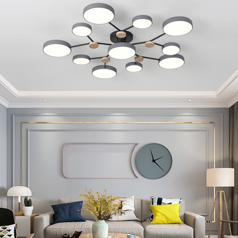 Изображение товара Люстра потолочная Imperiumloft Gamma d102 223767-23 11 ламп 34 м² цвет розовый