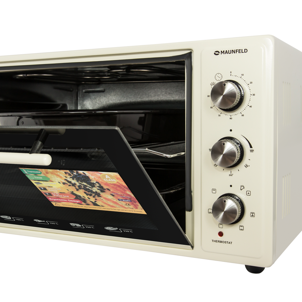 Изображение товара Электропечь 1500 Вт Maunfeld 270640 60x30x40 см цвет бежевый