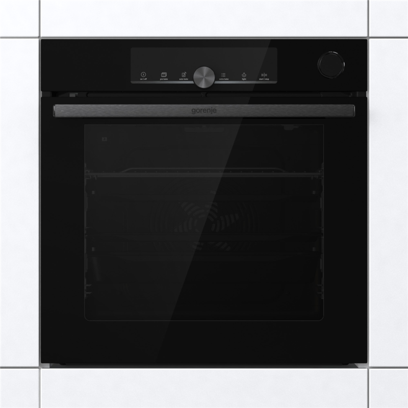 Изображение товара Духовой шкаф Gorenje BO3PS5I01-4 77л пиролиз компоненты управление подсветка чёрный
