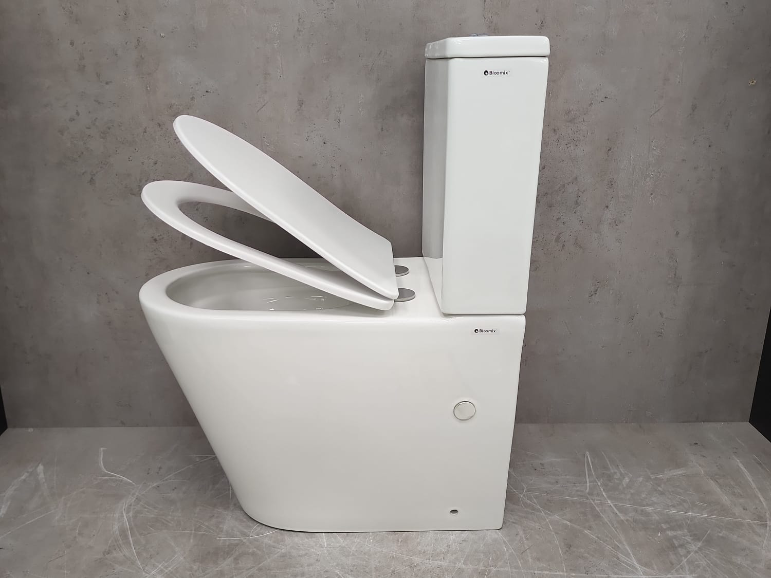 Изображение товара Унитаз-компакт Bloomix S-Line 5014SB безободковый с функцией биде и смесителем