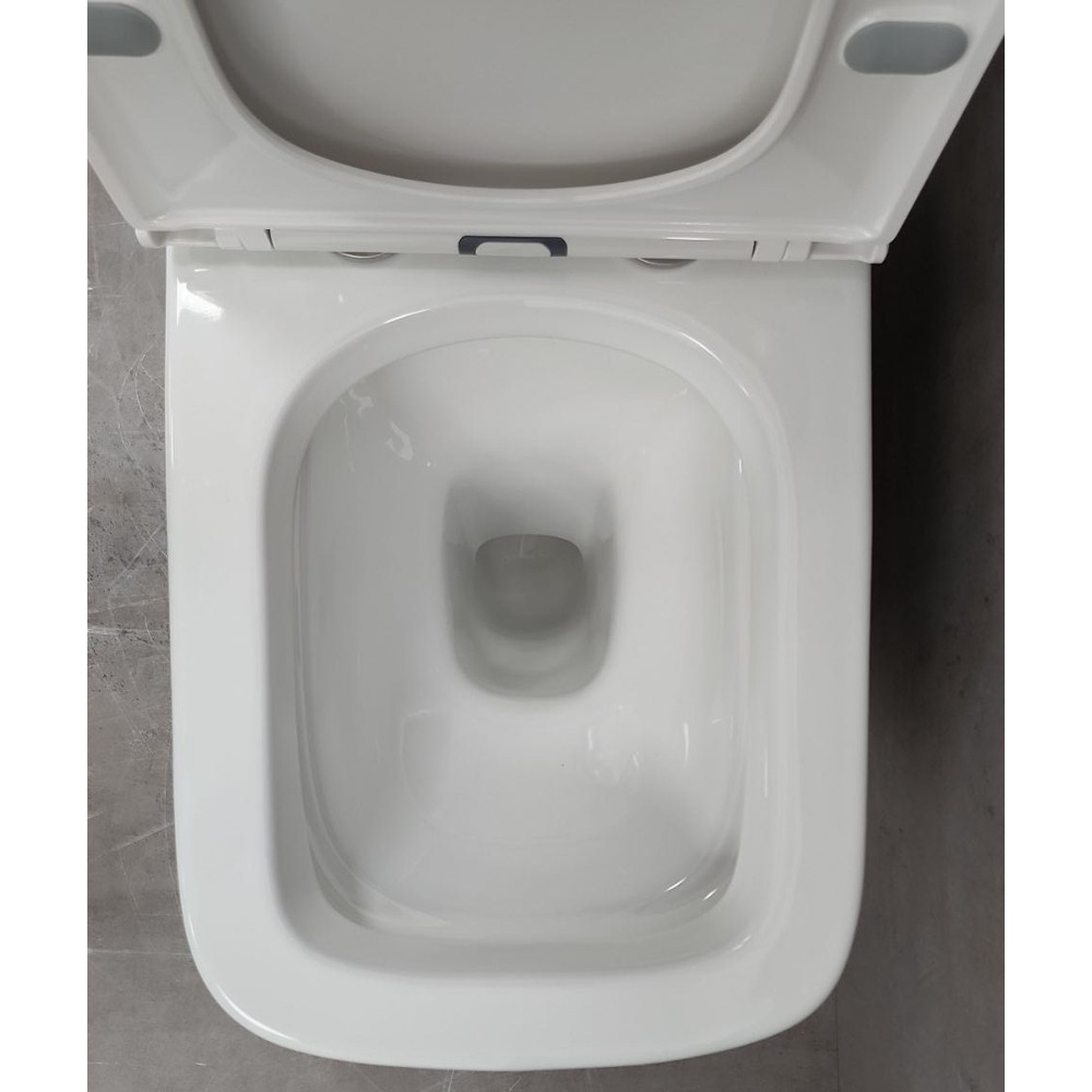 Изображение товара Унитаз-компакт Bloomix S-Line 5017 безободковый с душевым смывом и двойной функцией