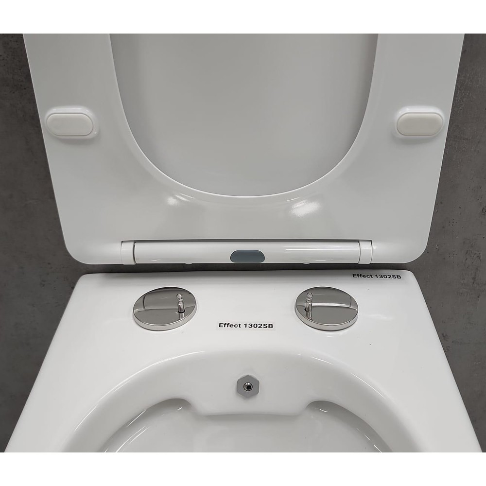 Изображение товара Унитаз подвесной Bloomix MS-174278 безободковый с сиденьем микролифт