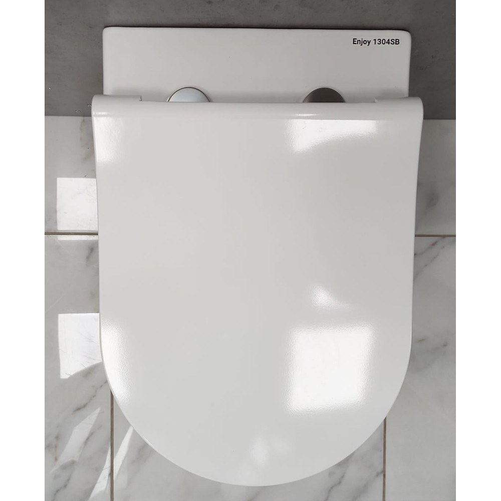 Изображение товара Подвесной бесободковый унитаз Bloomix MS-174338 с биде и микролифтом, Германия