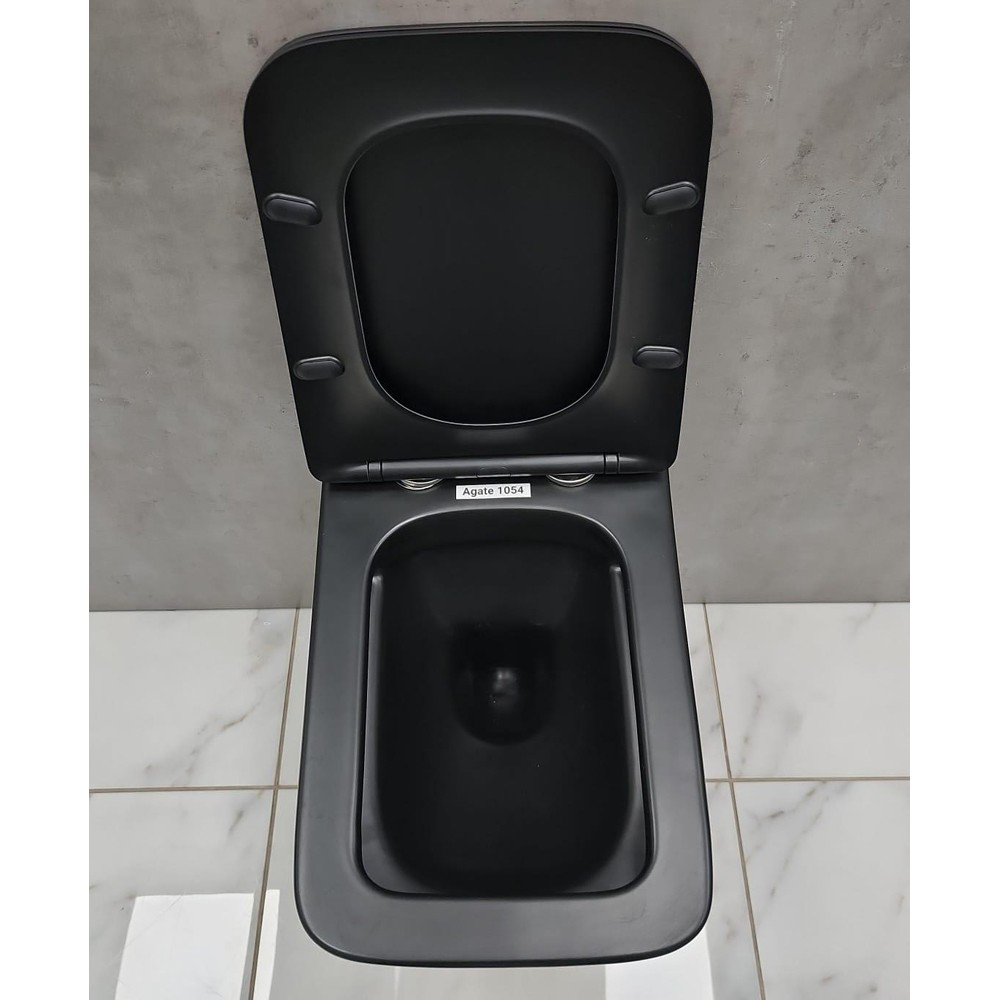 Изображение товара Унитаз подвесной Bloomix MS-173896 безободковый с сиденьем микролифт