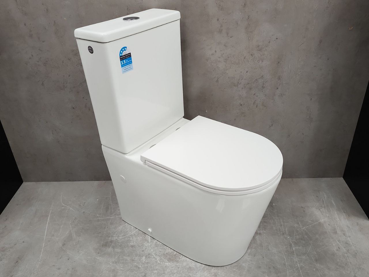 Изображение товара Унитаз-компакт Bloomix Olimp 12005T/UF1 Ceramic безободковый торнадо Германия