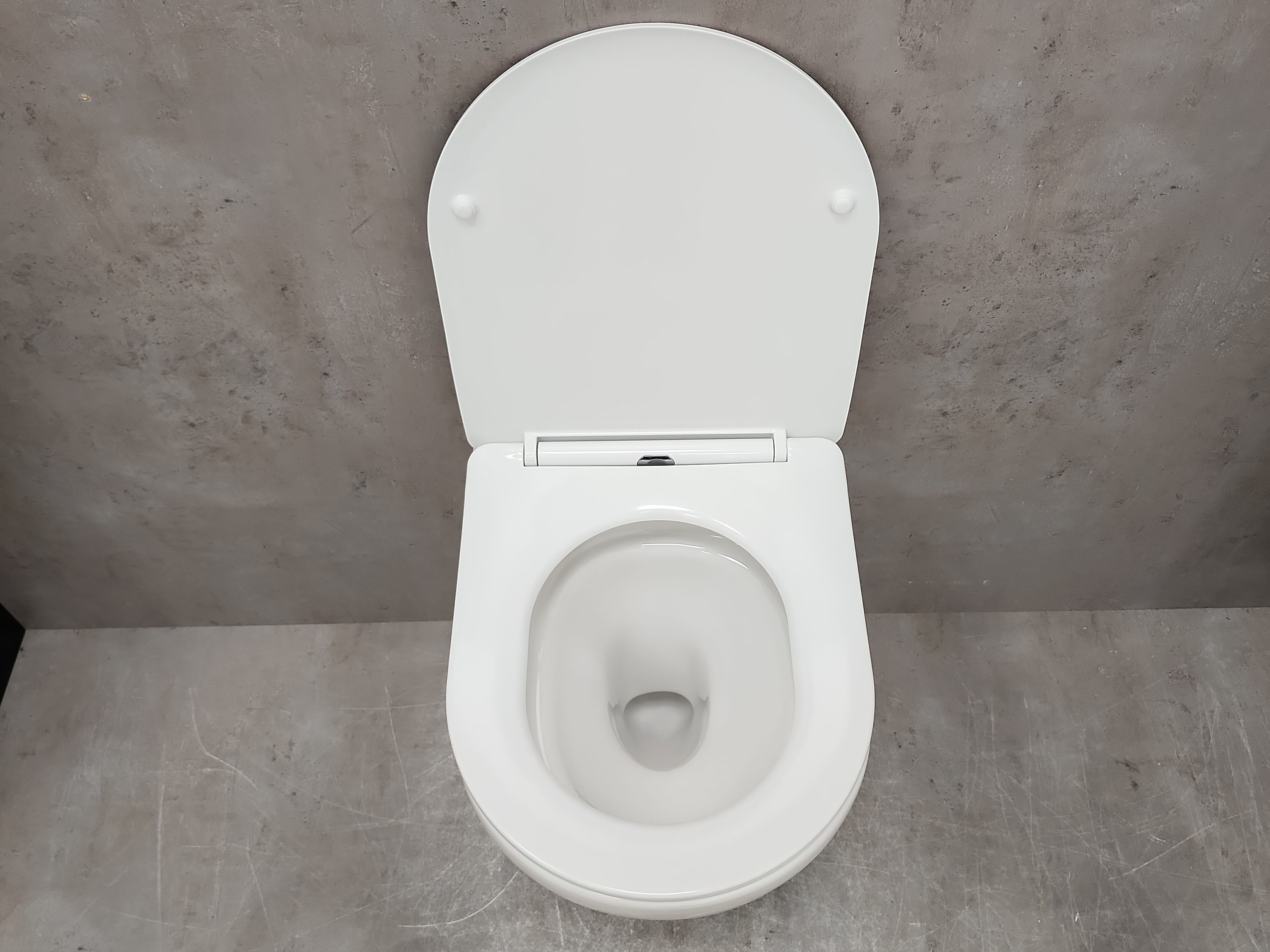 Изображение товара Подвесной унитаз Bloomix Trend 3.0 AD1203T/UF1 безободковый с сиденьем микролифт