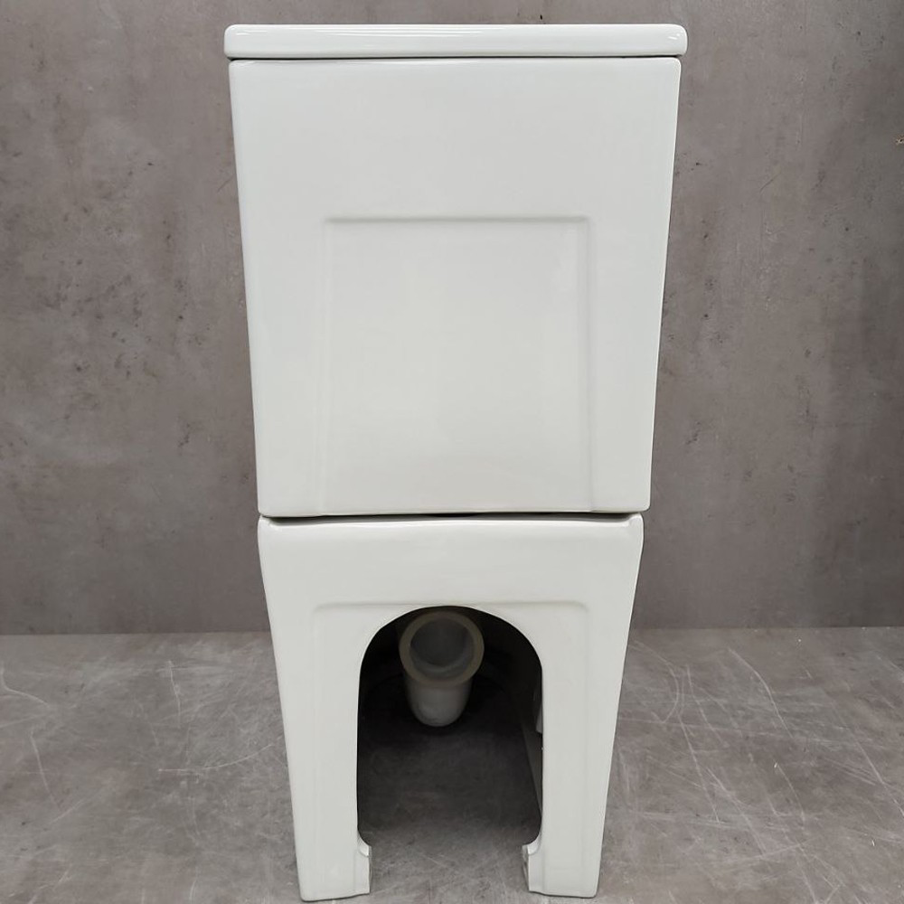 Изображение товара Унитаз-компакт Bloomix Olimp 12005 безободковый торнадо с двойной системой смыва