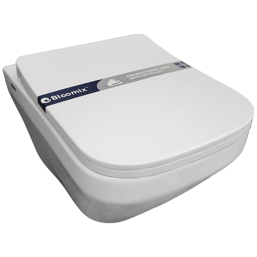 Изображение товара Подвесной унитаз Bloomix MS-181625 безободковый с микролифтом Германия