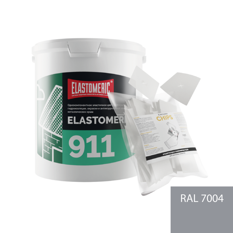 Изображение товара Эластомерная мастика Elastomeric Systems 911 для гидроизоляции кровли и стен