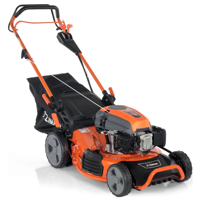 Изображение товара Газонокосилка бензиновая самоходная Zimani LC353V 6.5 л.с. 53 см Изображение товара Газонокосилка бензиновая самоходная Zimani LC353V 6.5 л.с. 53 см