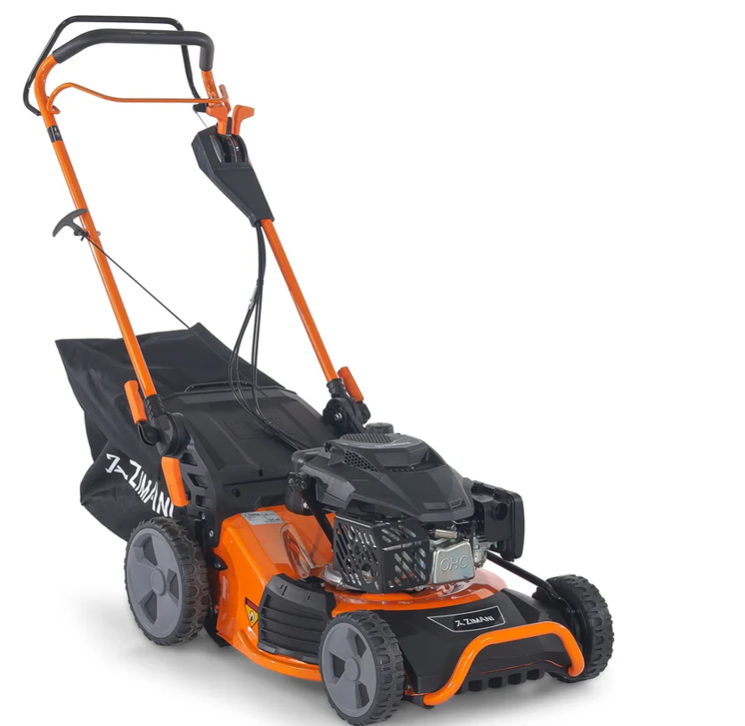 Изображение товара Бензиновая газонокосилка ZimAni LC548V с мощностью 4.6 л.с. и функциями мульчирования Изображение товара Бензиновая газонокосилка ZimAni LC548V с мощностью 4.6 л.с. и функциями мульчирования