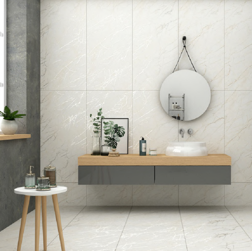 Изображение товара Керамогранит Sonex Ceaser Light 60x120 см бежевый с разводами