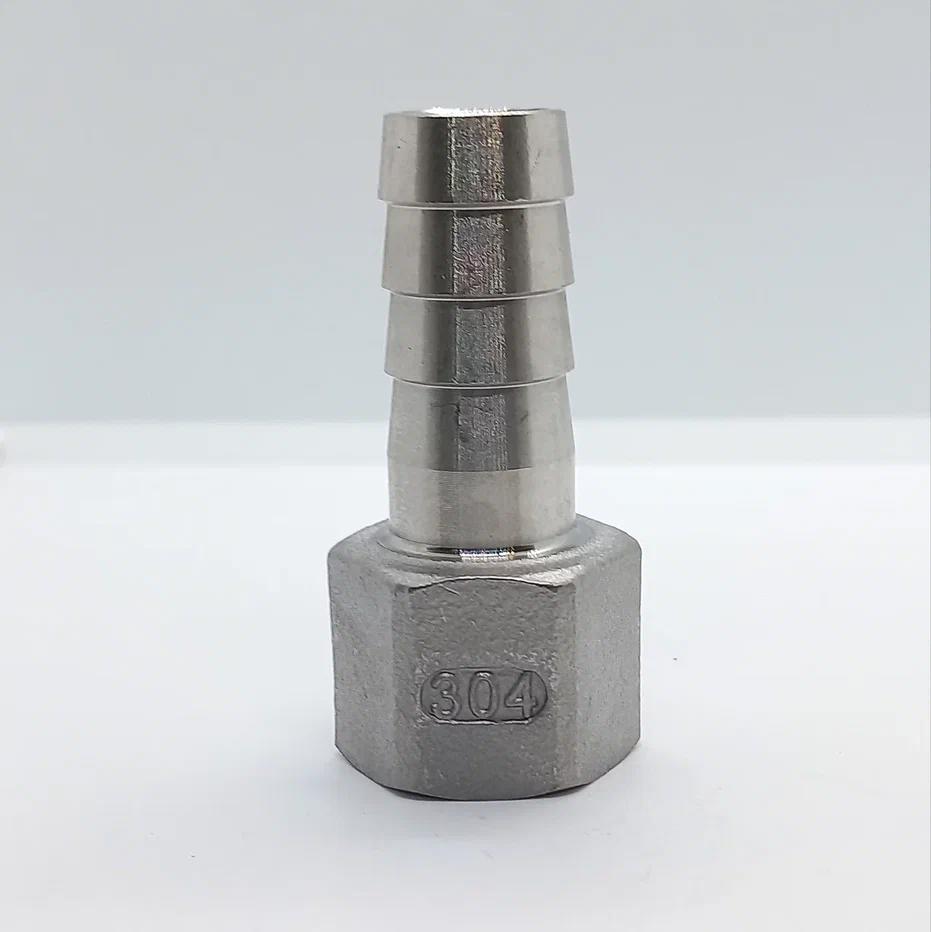 Изображение товара Штуцер для шланга Ifitting 1/2"x21 ВР нержавеющая сталь MG-PBrmF15x8/4