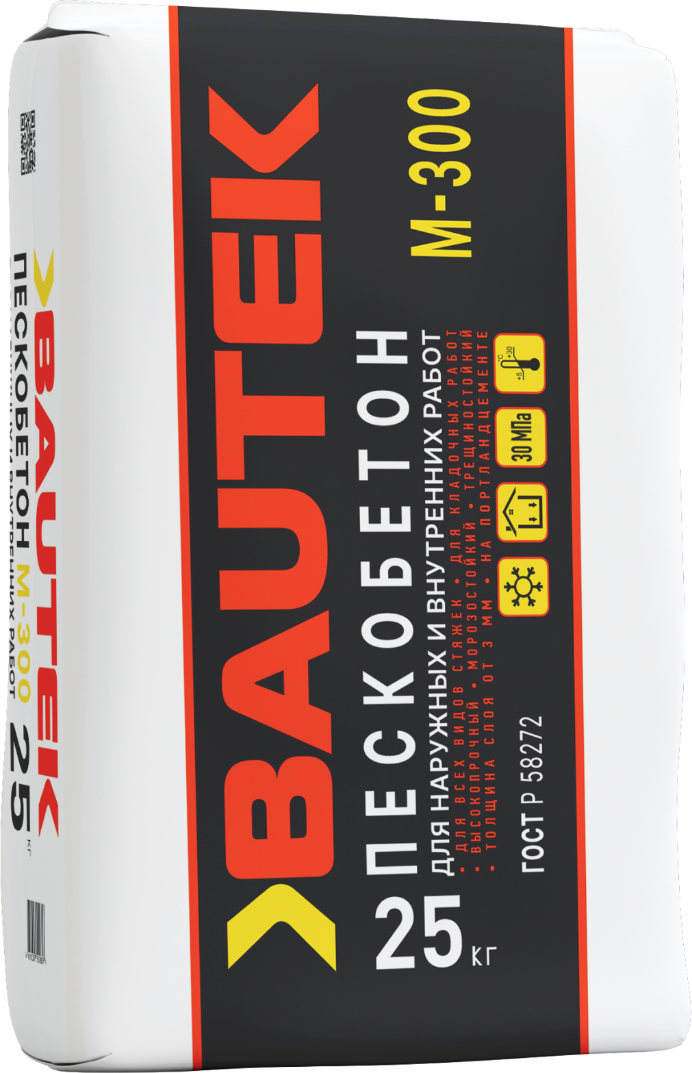 Изображение товара Пескобетон M300 Bautek 25 кг Изображение товара Пескобетон M300 Bautek 25 кг