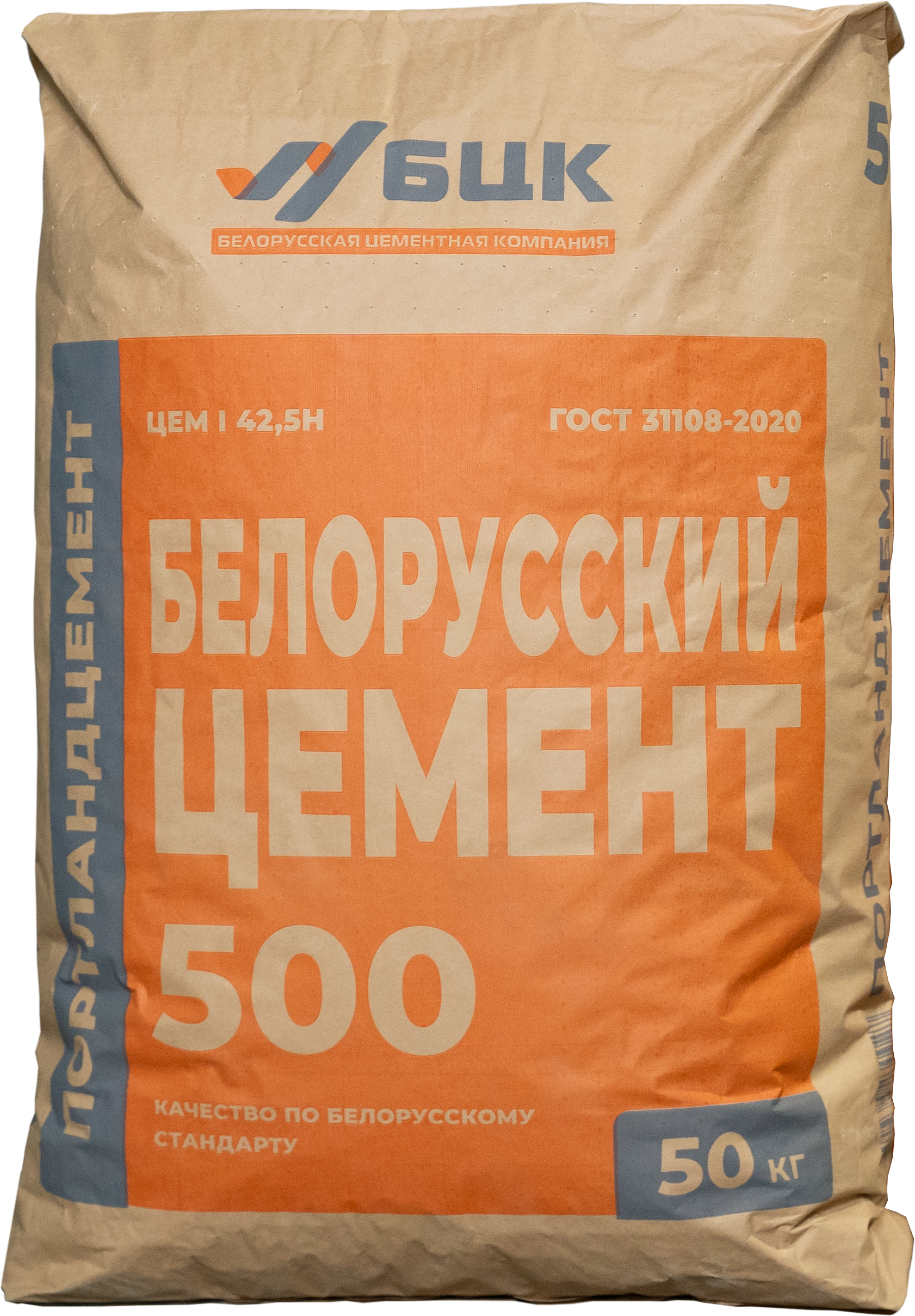 Изображение товара Цемент М500 ЦЕМ I 42.5 Н 50 кг для строительства