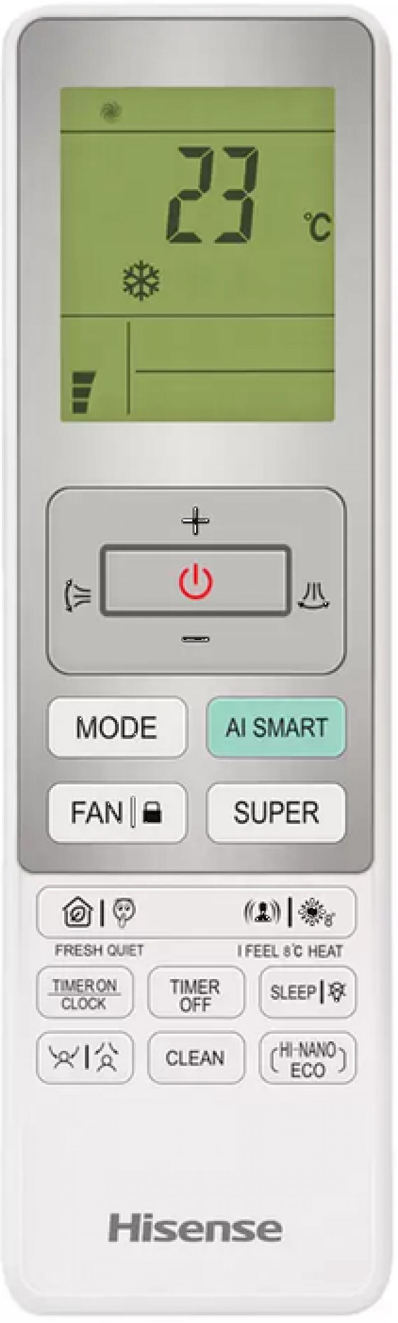 Изображение товара Сплит-система Hisense Vision Pro Carbon Superior AS-10UW4RXVQH00A(B) 9K BTU охлаждение/обогрев
