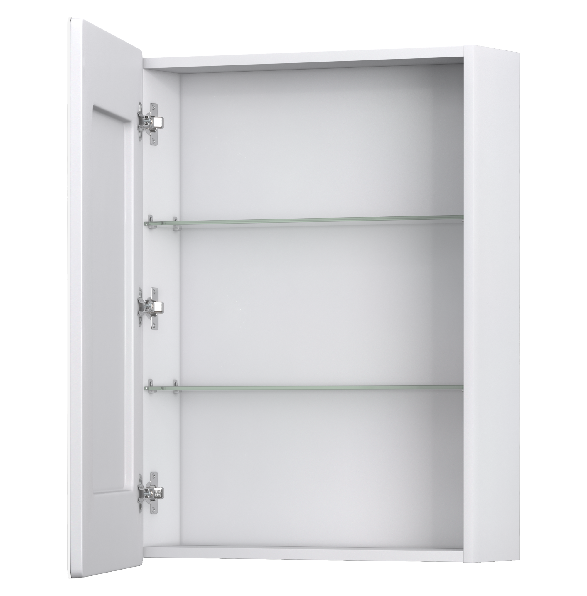 Шкаф зеркальный для ванной Vigo Bloss 60x79 см с подсветкой и полкой - 9