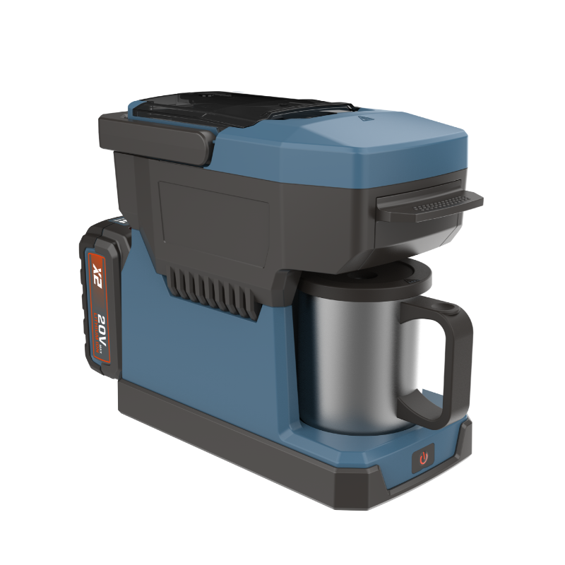 Изображение товара Капельная кофеварка Senix 26x32x18 см цвет сине-зеленый