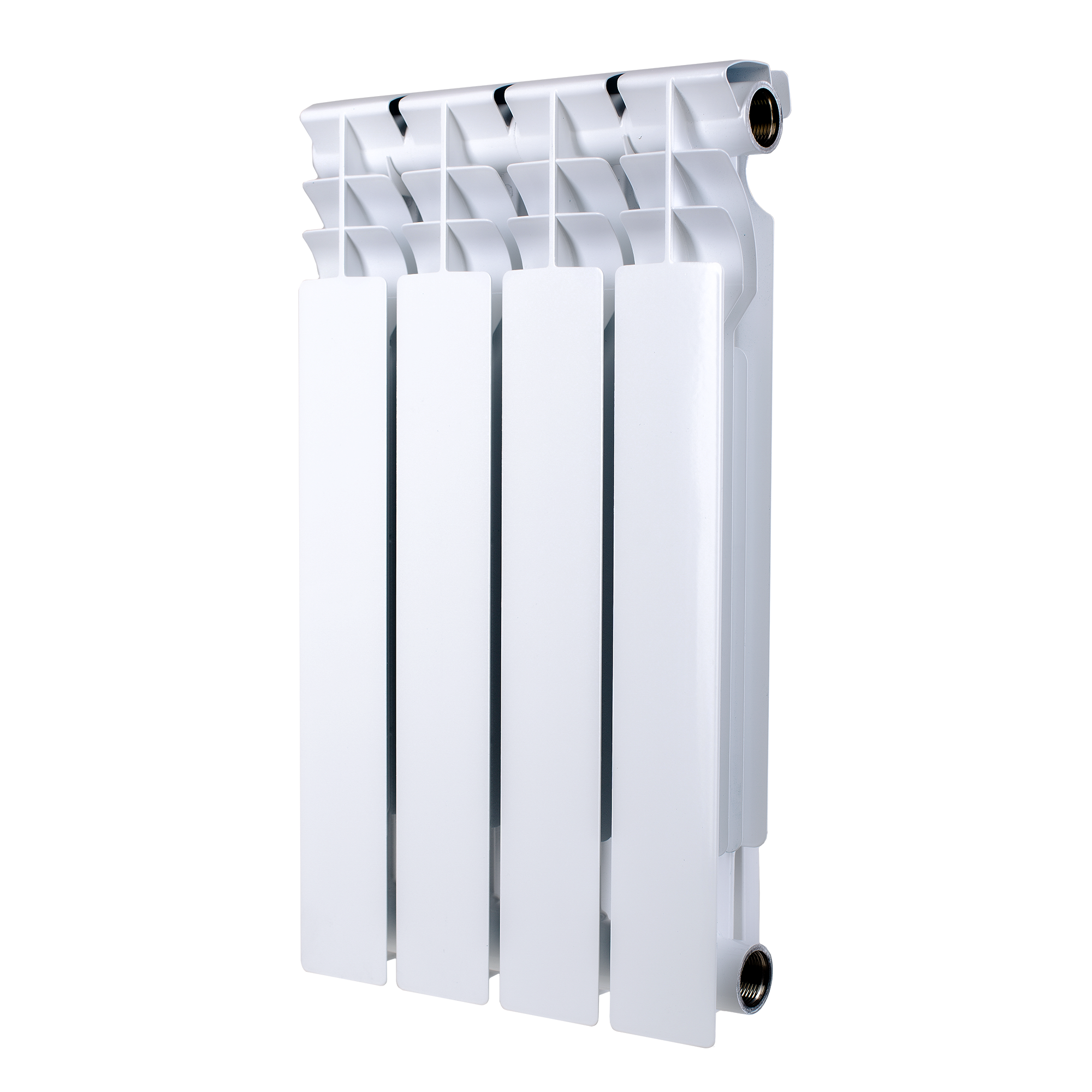 Изображение товара Монлан RU 500/80 4 секции биметаллический радиатор водяного отопления белый