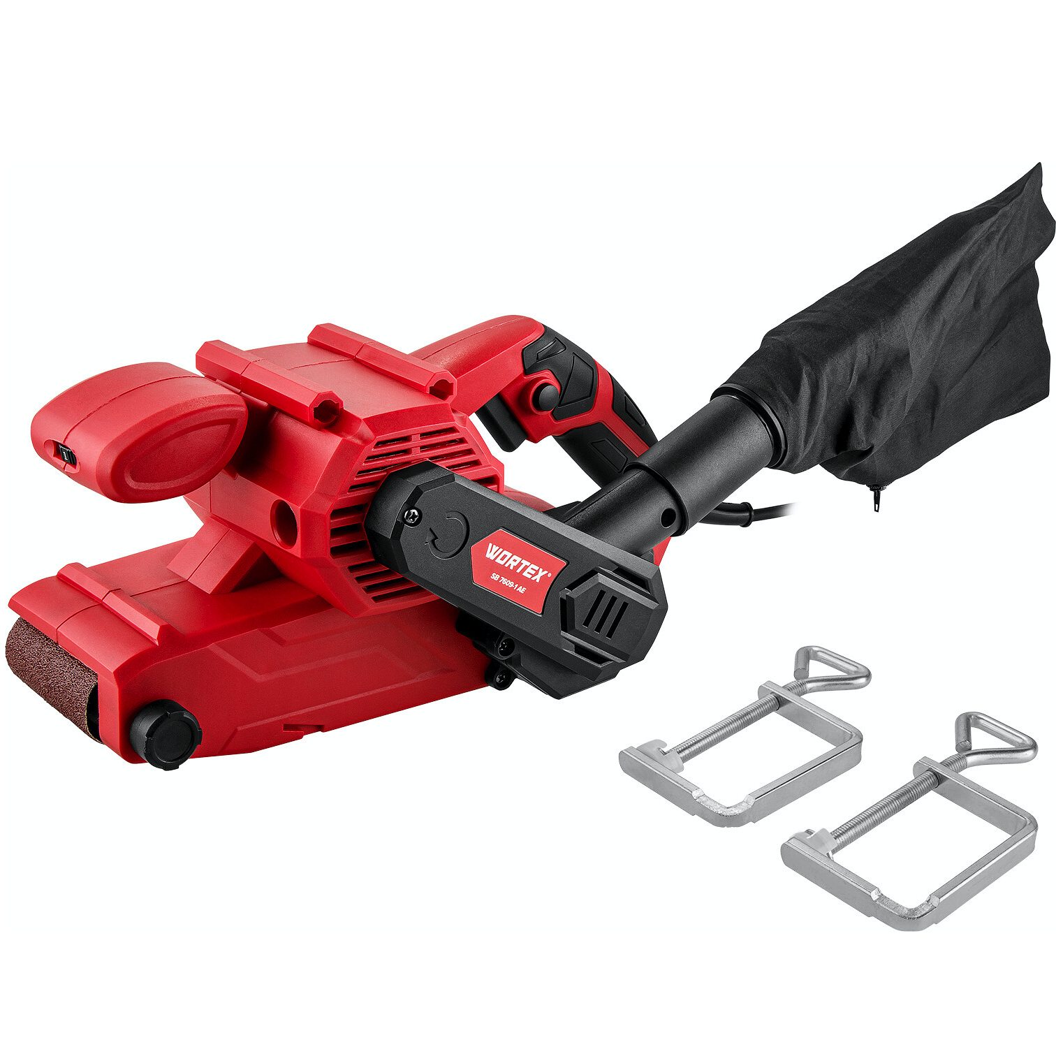 Изображение товара Ленточная шлифмашина сетевая Wortex SB 7609-1 AE 1335708, 900 Вт, 76 x 533 мм