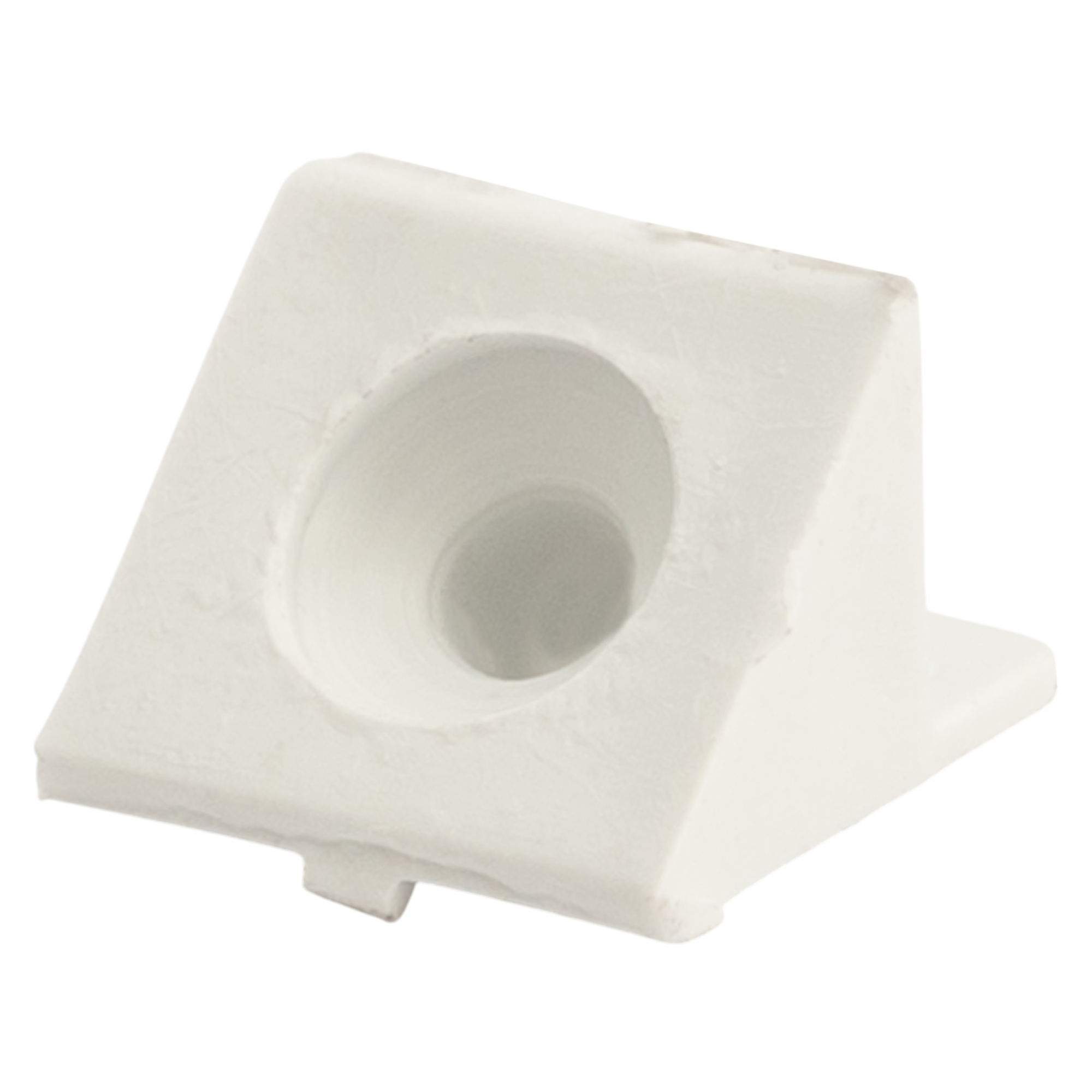 Изображение товара Угол крепежный 14x14 мм белый 4 шт.