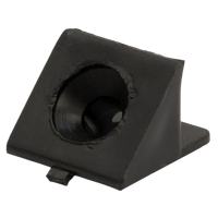 Изображение товара Угол крепежный 14x14 мм графит 4 шт.