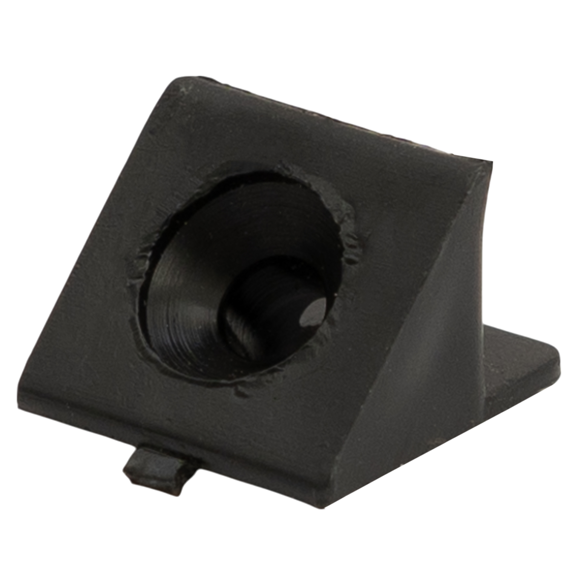 Угол крепежный 14x14 мм графит 4 шт.