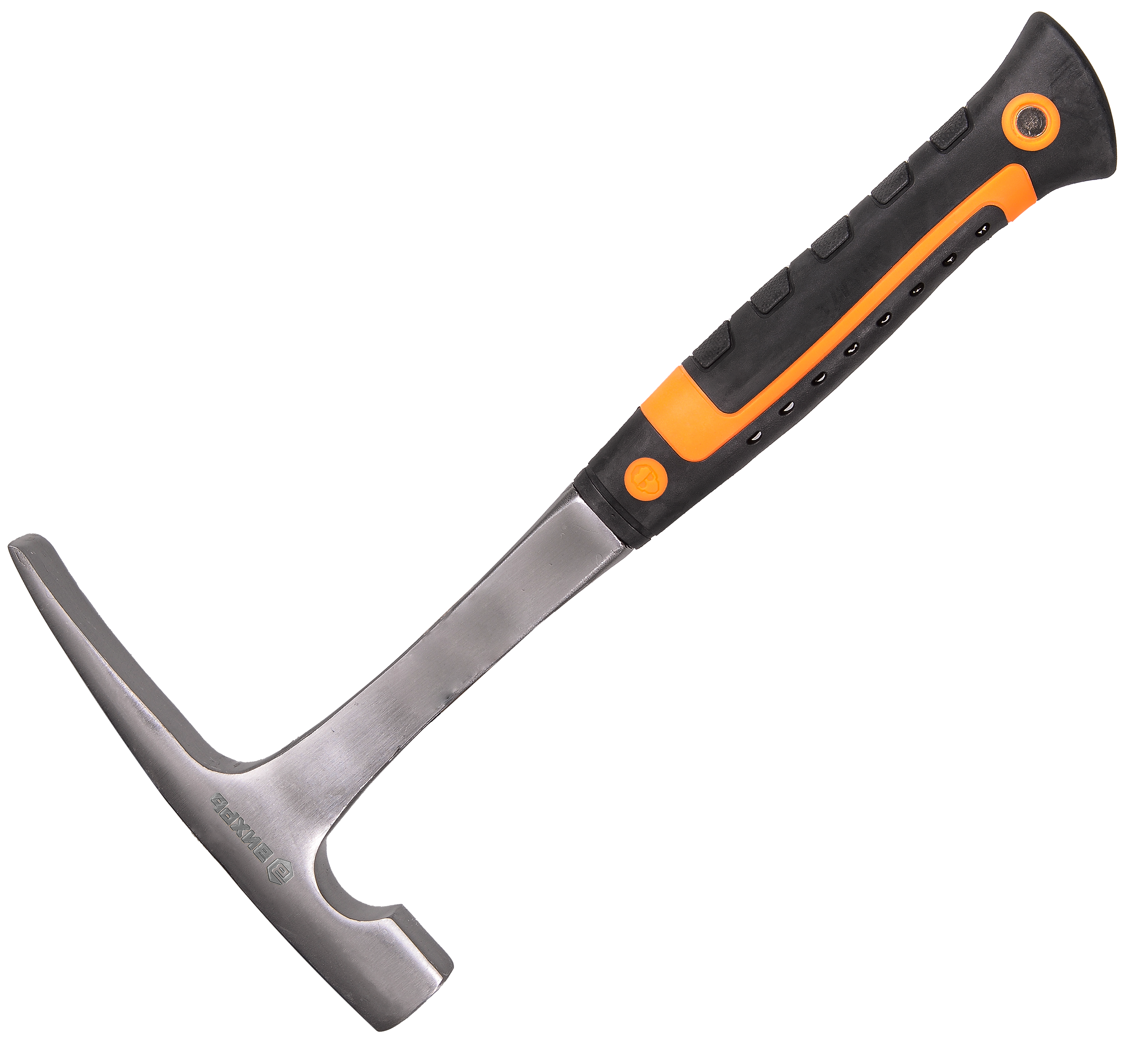 Изображение товара Молоток каменщика Вихрь 73/6/8/10 из закаленной стали, 600 г, двухкомпонционная рукоять