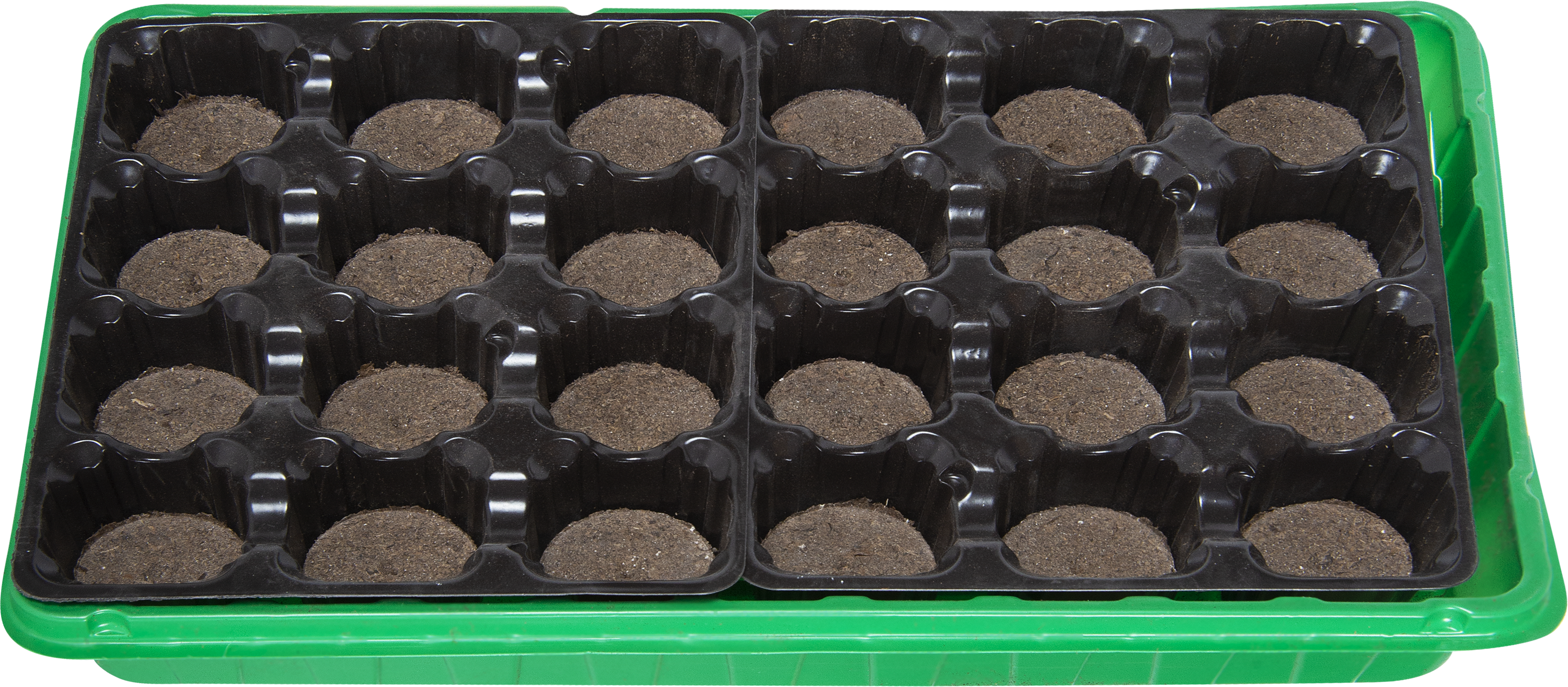 Изображение товара Набор для рассады с торфяными таблетками 24 шт