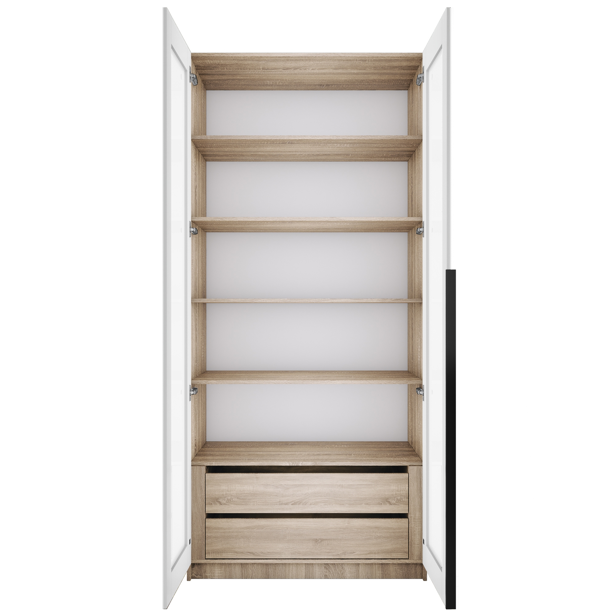 Изображение товара Шкаф распашной Мебельная компания е1 LCKSb_SH_M1_1000_S цвет сонома