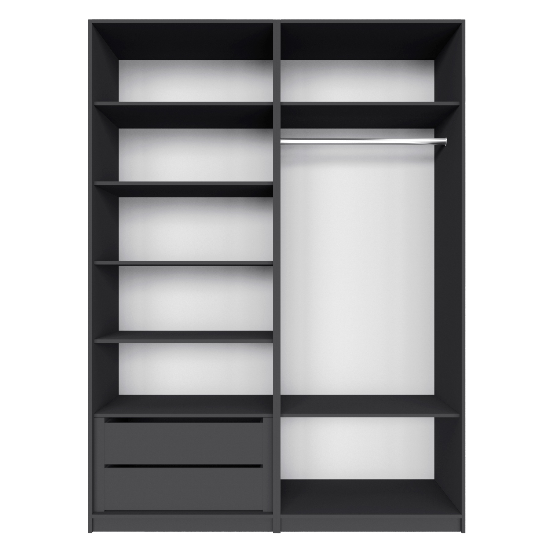 Изображение товара Шкаф распашной Мебельная компания е1 LCKS2_SH_M1 162x220x52.5 см