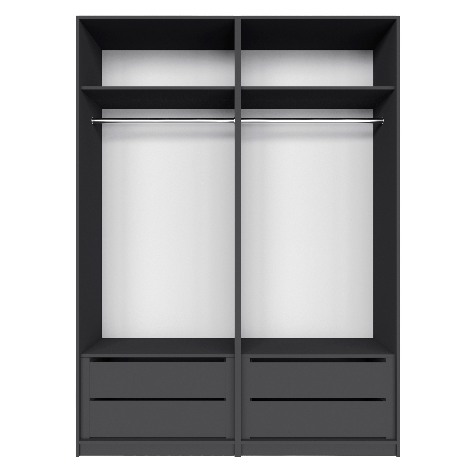 Изображение товара Шкаф распашной Мебельная компания Е1 серия Локер 162x220 см серый диамант