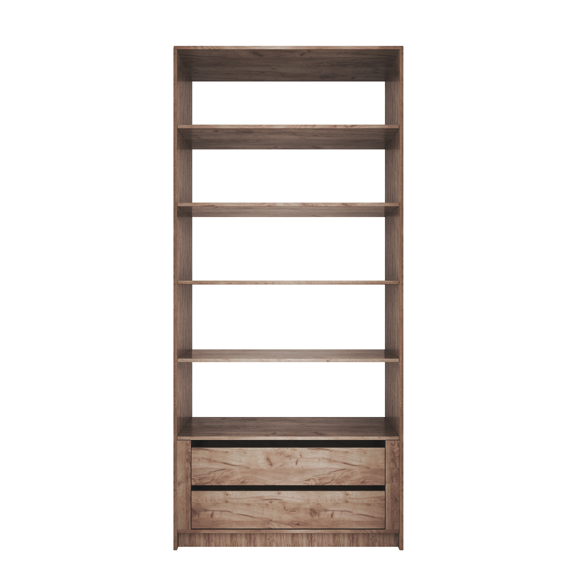 Изображение товара Гардеробная Мебельная компания е1 MOD_GAR_1000_SH_M1_KT 101x220x51 см цвет коричневый Изображение товара Гардеробная Мебельная компания е1 MOD_GAR_1000_SH_M1_KT 101x220x51 см цвет коричневый