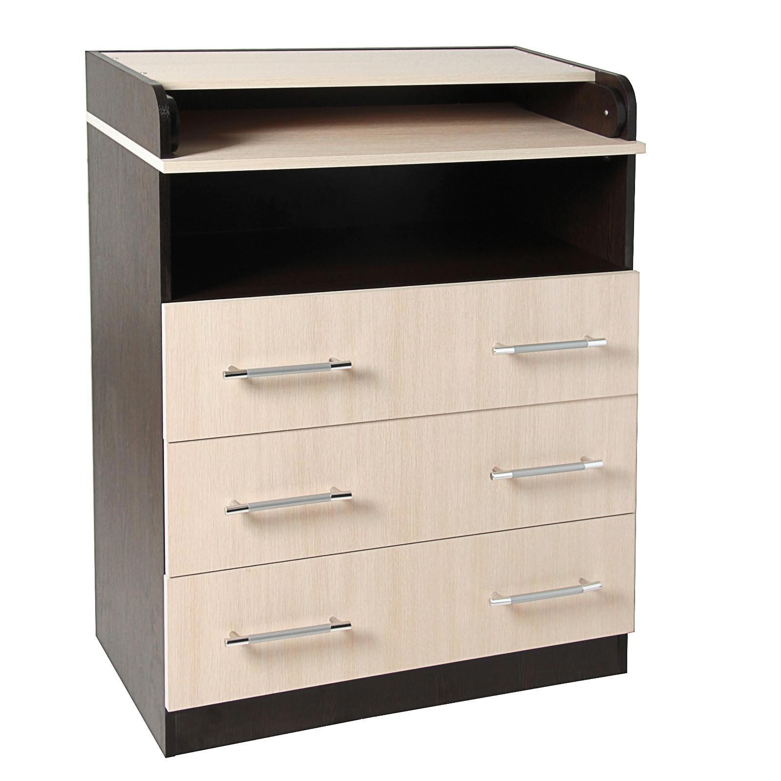 Изображение товара Детский комод Simaland Гермес с пеленальным столиком 80x44x100 см бежевый