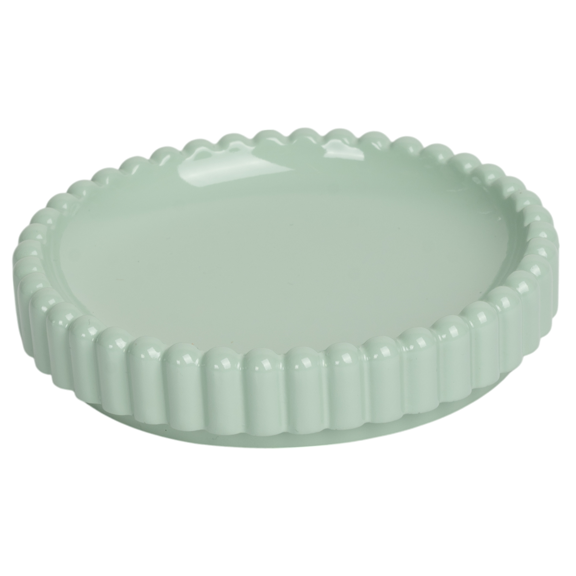 Изображение товара Мыльница Vidage Наварра полирезин цвет мятный