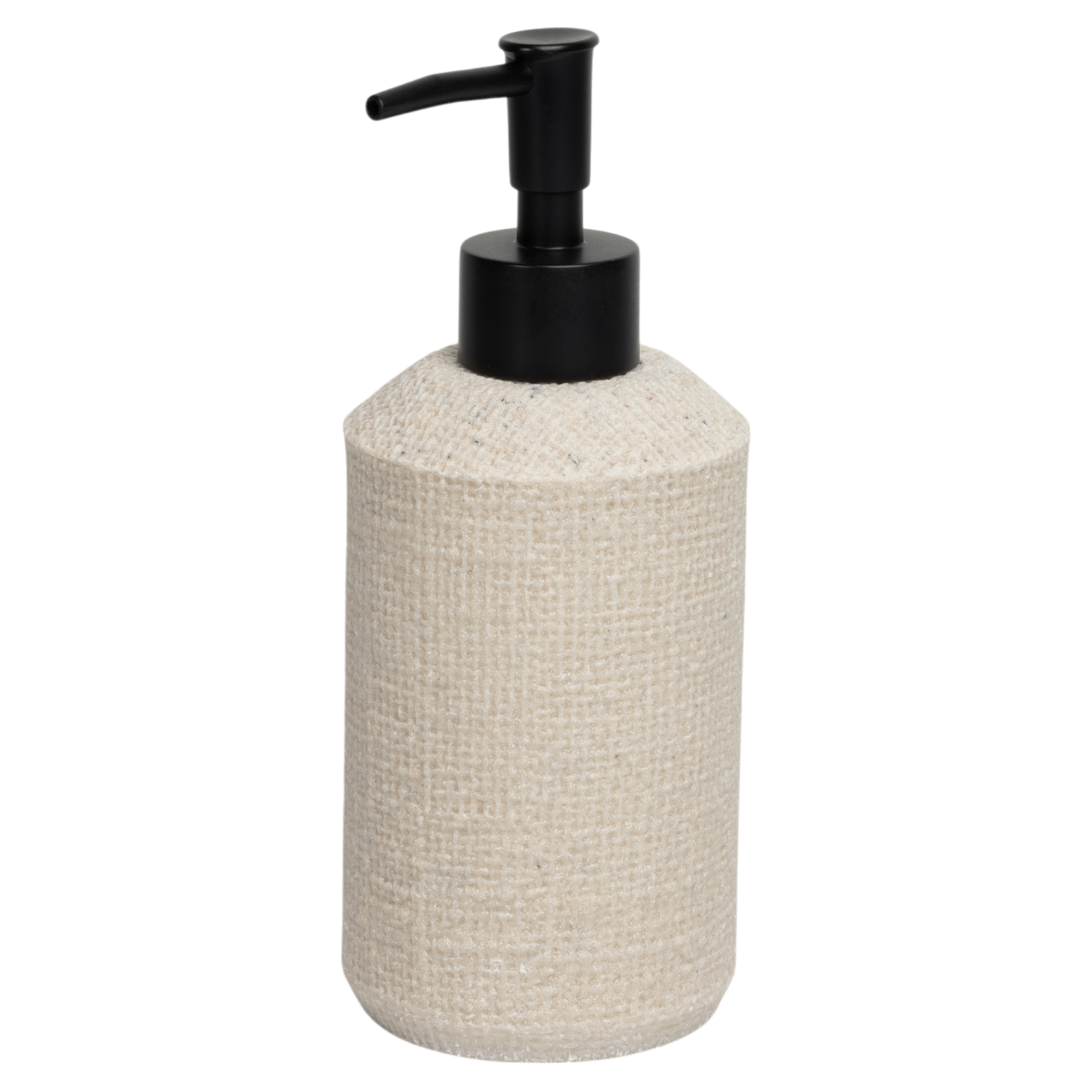 Изображение товара Дозатор для жидкого мыла Vidage Изар полирезин цвет бежевый