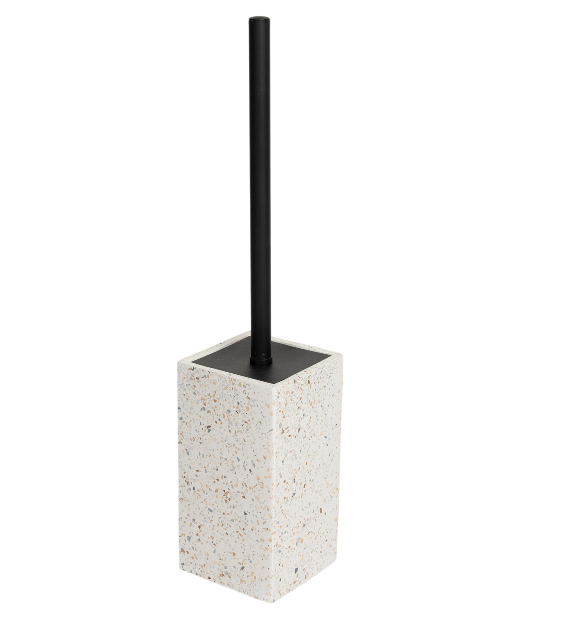 Изображение товара Ёршик для унитаза Vidage Веракрус из полирезина серый с эффективной щеткой