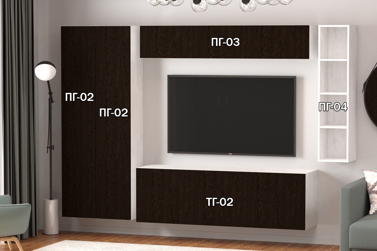 Изображение товара Полка Furnistyle 11720 160x30x32 см ЛДСП светлое дерево венге Изображение товара Полка Furnistyle 11720 160x30x32 см ЛДСП светлое дерево венге