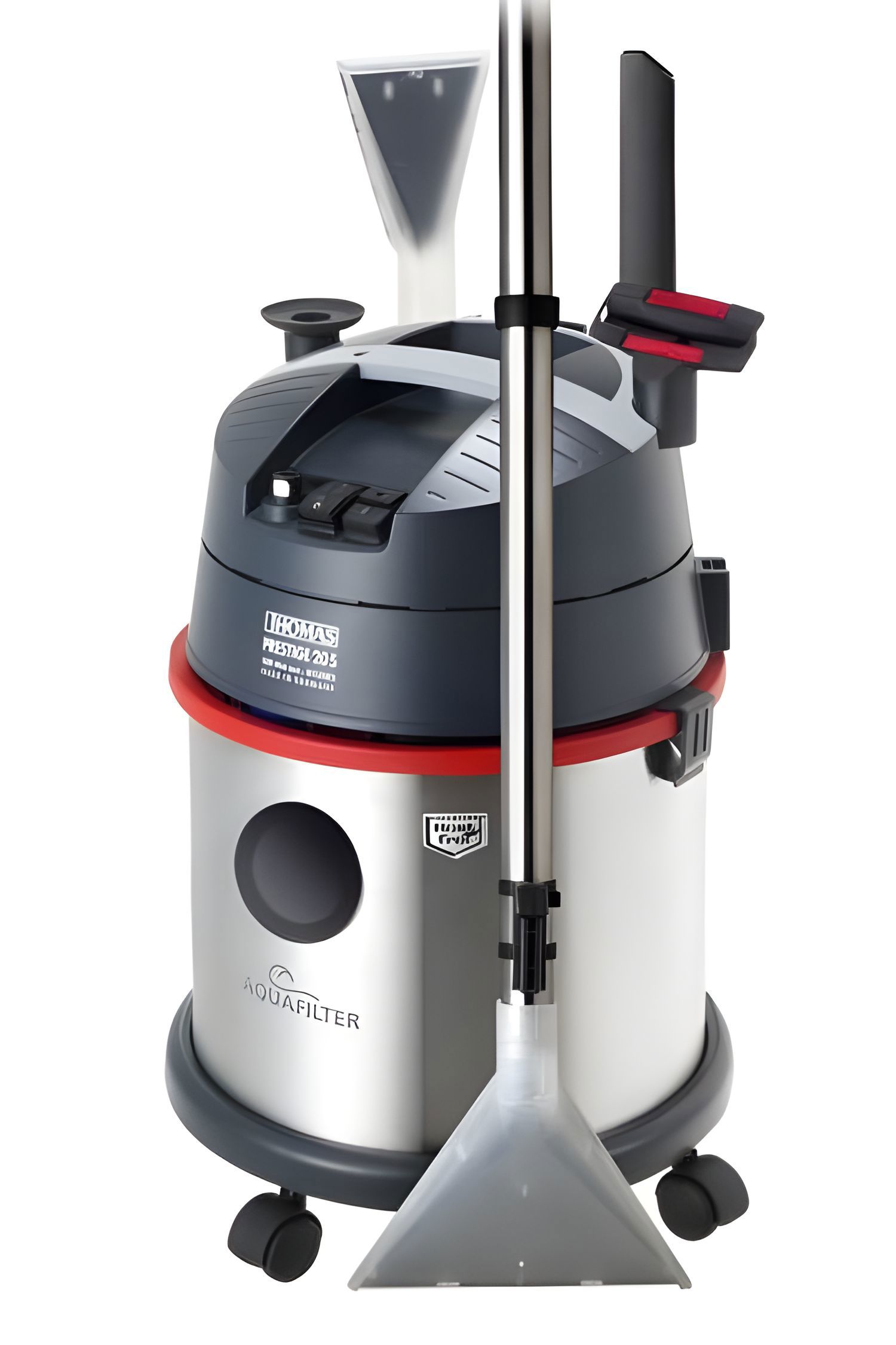 Изображение товара Пылесос с пылесборником с влажной уборкой Thomas Prestige 20s 1600 Вт 4.7 л цвет серый/серебристый