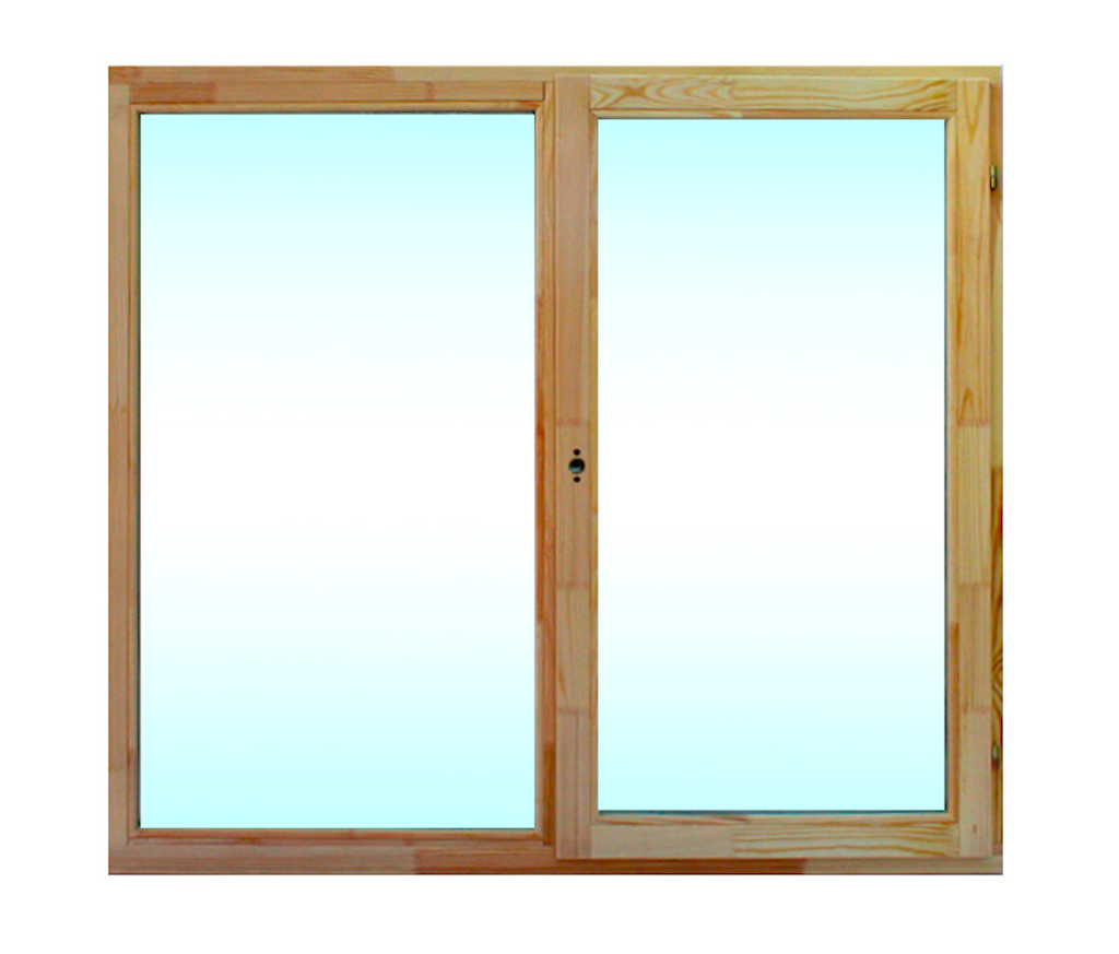 Изображение товара Окно деревянное Timber&Style ОД ОСП (45) 1000x1120мм с однокамерным стеклопакетом поворотное