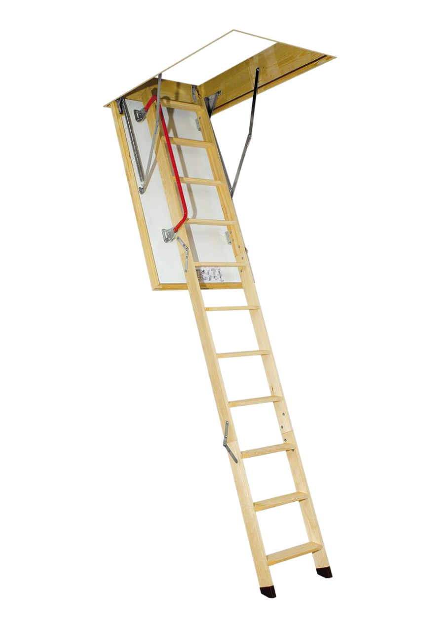 Изображение товара Чердачная лестница Fakro LTK складная термоизоляционная 60x120x330см с секциями