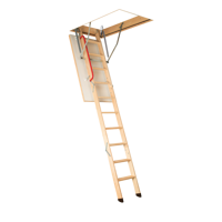Изображение товара Чердачная лестница Fakro LWK складная 70x120x280см с секциями деревянная утепленная