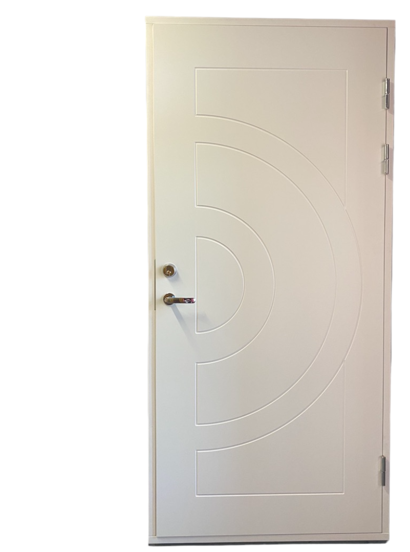 Изображение товара Входная дверь Фабрика скандия Финская правый 205x96см цвет белый