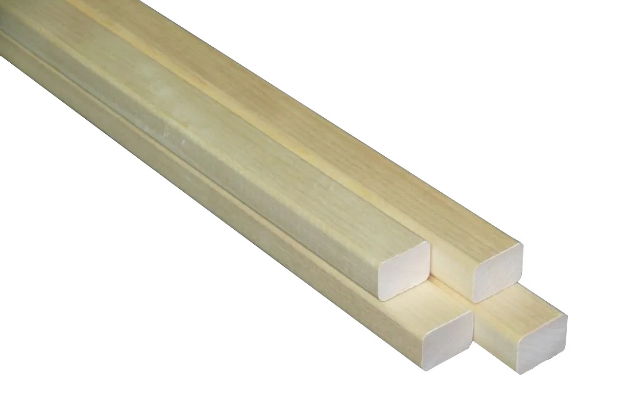 Изображение товара Брусок Леспроф строганый осина сорт Экстра 2000x35x25мм 4шт